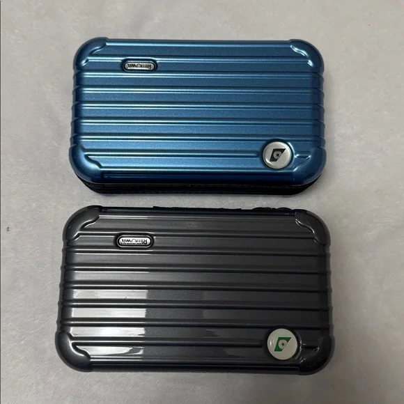 RIMOWA Metallic Blue and Charcoal Cases - Picture 3 of 7